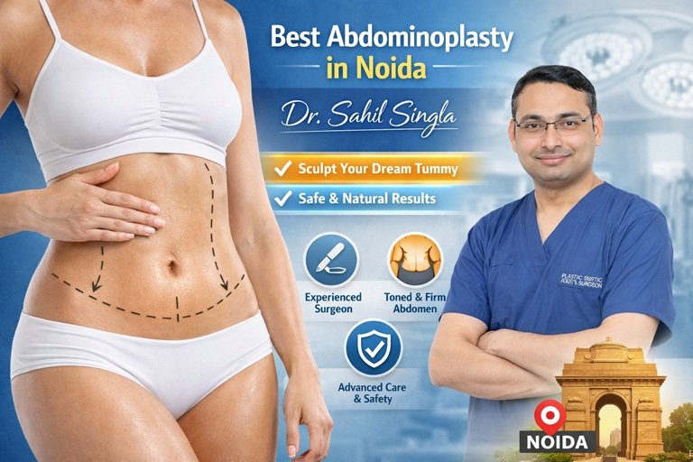 best abdominoplasty in noida
