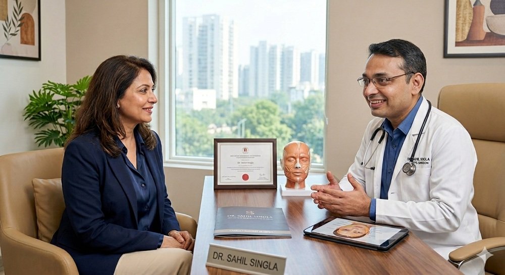 facelift surgery in noida