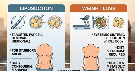 liposuction vs weight loss